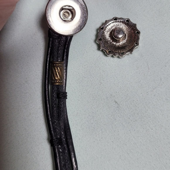 Leather Gem Bracelet - Picture 7 of 8